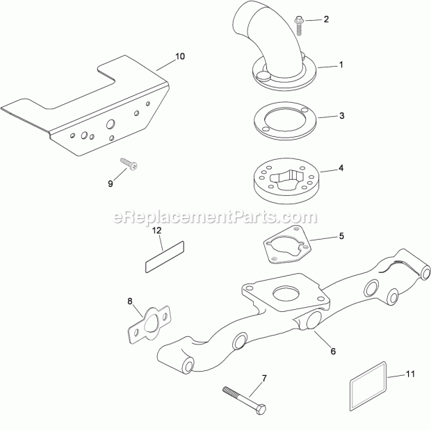 Toro 22318 (280000001-280999999) 323 Compact Utility Loader, 2008 Air Intake and Filtration Assembly Kohler Ch680-3015 Diagram