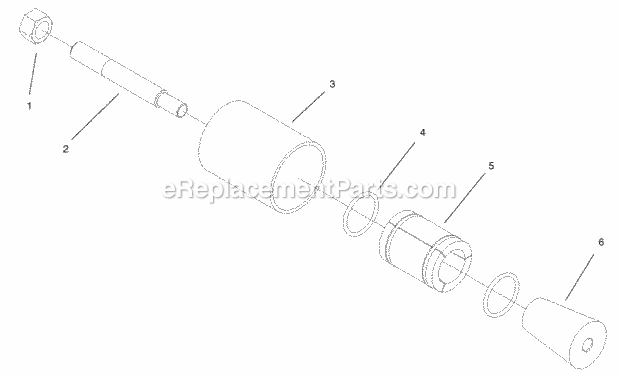 Toro 22910 (250000001-250999999) Vibratory Plow, Compact Utility Loaders, 2005 Puller Assembly No. 100-6294 Diagram