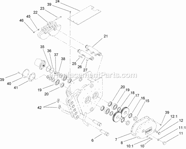 Toro 22911 (270000001-270999999) Vibratory Plow, Compact Utility Loaders, 2007 Plow Head Assembly Diagram