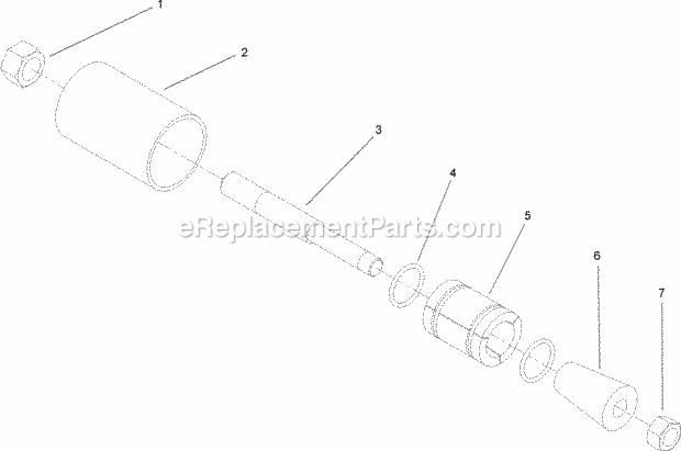 Toro 22911 (310000001-310999999) Vibratory Plow, Compact Utility Loaders, 2010 1.5 Inch Puller Assembly No. 100-6290 Diagram