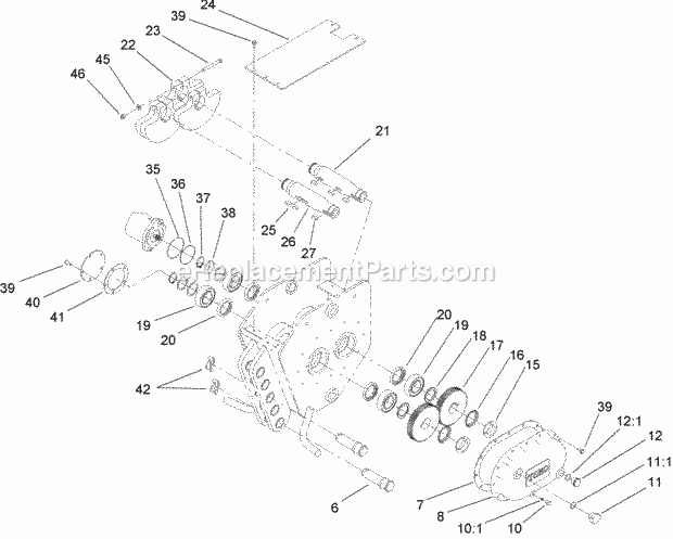 Toro 22911 (310000001-310999999) Vibratory Plow, Compact Utility Loaders, 2010 Plow Head Assembly Diagram