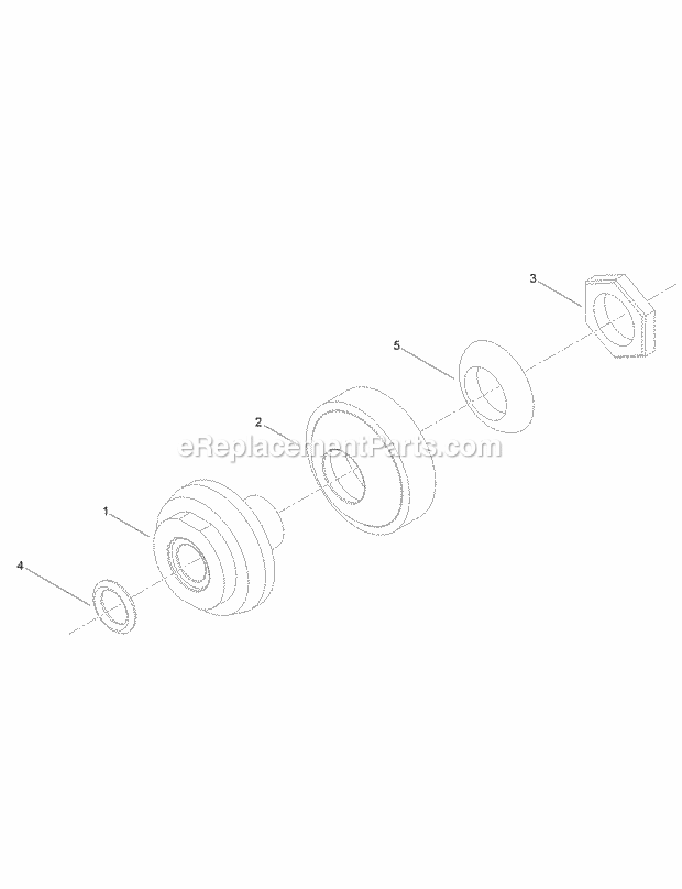 Toro 23800A (315000001-315999999) 2024 Directional Drill, 2015 Gold Chrome Piston Assembly No. Au112490 Diagram