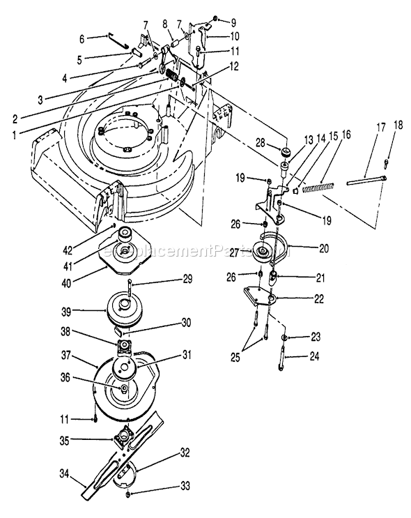 Toro 26682 Parts List and Diagram - (9000001-9999999)(1989 ...