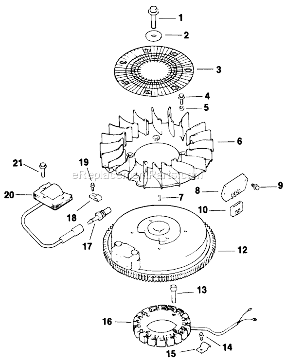Toro 30114 (0000001-0999999)(1990) Lawn Mower Ignition/electrical-Engine Kohler Diagram