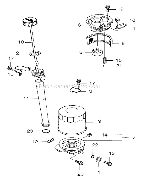 Toro 30165 (210000001-210999999)(2001) Lawn Mower Lubrication Equipment Diagram