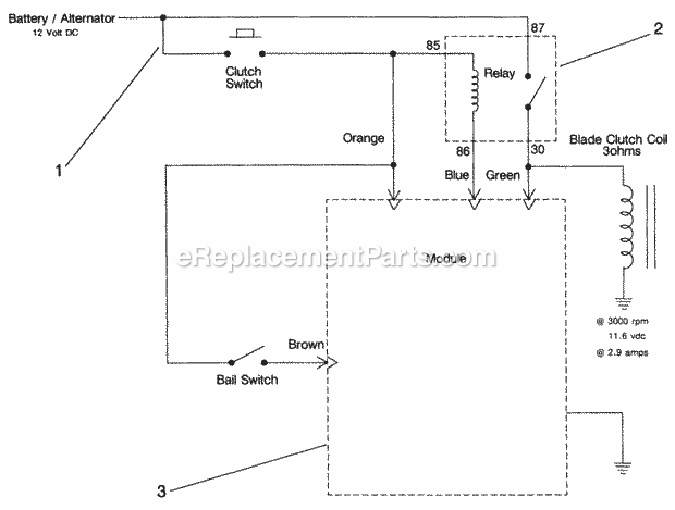 Toro 30180 (100001-199999) (1991) Mid-size Proline Gear Traction Unit, 16 Hp Electric Schematic Diagram