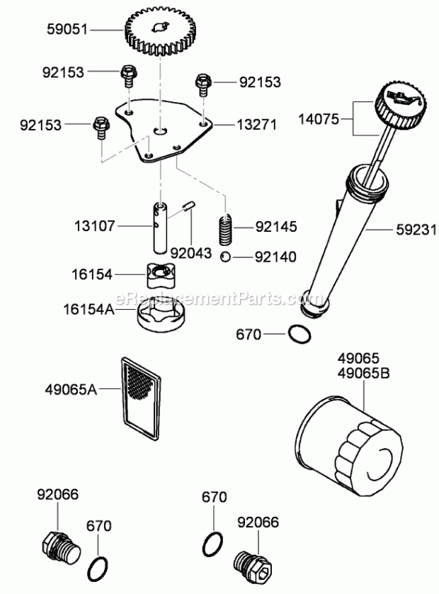 Toro 30498 (290000001-290999999) Commercial Walk-behind Mower, Floating Deck, Split Lever, Hydro Drive With 48in Turbo Force Cut Lubrication Equipment Assembly Kawasaki Fh580v-Fs28 Diagram