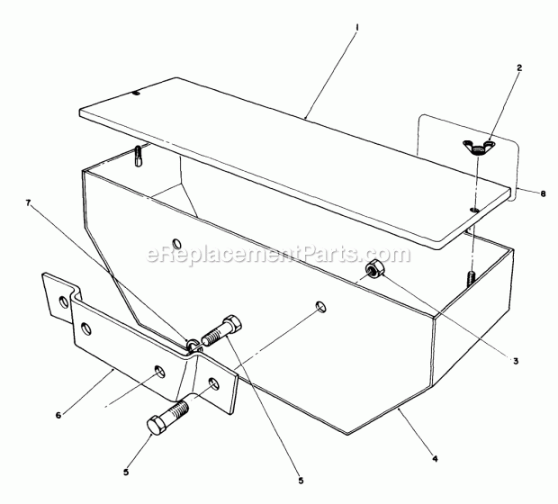 Toro 30544 (000001-099999) (1990) 44-in. Sd Mower, Gm 117/120 Page G Diagram