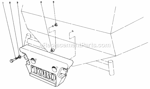 Toro 30555 (30001-39999) (1983) 52-in. Sd Mower, Gm 200 Series Cutting Unit Model No. 30562 Diagram
