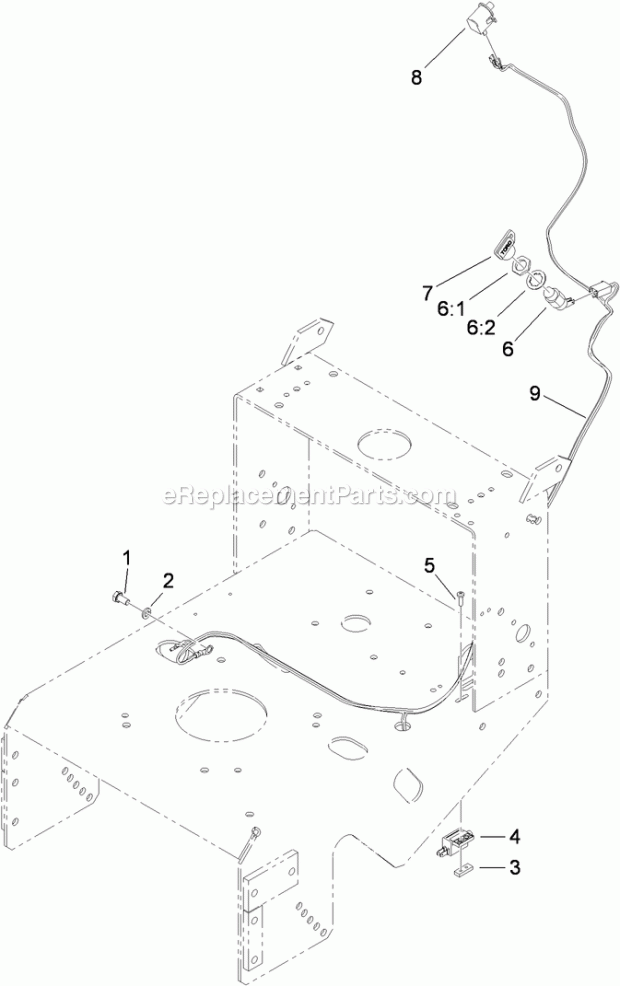 Toro 30672 (310000001-310999999) Commercial Walk-behind Mower, Fixed Deck, T-bar, Gear Drive With 32in Cutting Unit, 2010 Wire Harness Assembly Diagram