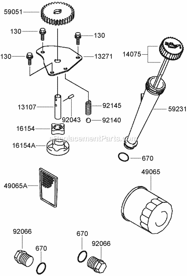 Toro 30686 (270000001-270999999) Commercial Walk-behind Mower, Fixed Deck Pistol Grip Gear With 40in Turbo Force Cutting Unit, 2 Lubrication Equipment Assembly Kawasaki Fh430v-Cs25 Diagram