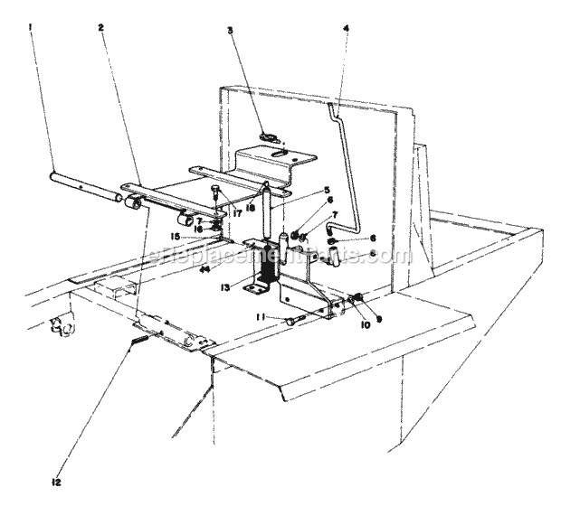 Toro 30721 (80001-89999) (1988) 72-in. Side Discharge Mower Page O Diagram
