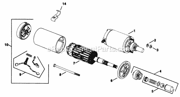 Toro 30754 (7000001-7999999) (1987) Groundsmaster 117 Electric Start-Dipstick-Kohler Engine Model No. Kt17qs Type No. 24324 Diagram