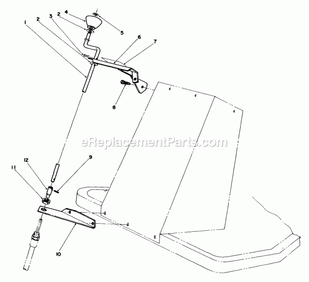 Toro 30768 (0000001-0999999) (1990) 52-in. Rear Discharge Mower Page E Diagram