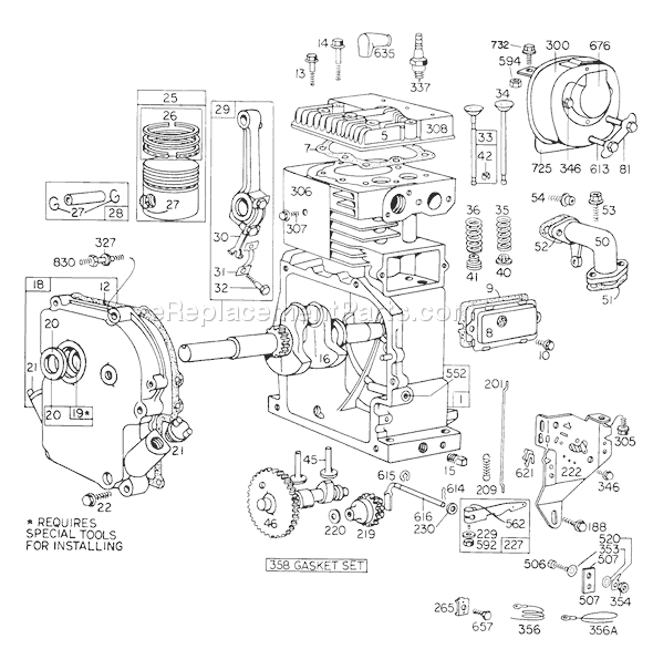 Toro 31263 (4000001-4999999)(1974) Snowthrower Page F Diagram