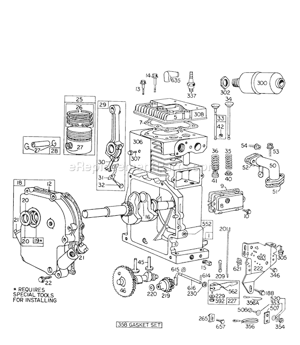 Toro 31323 (4000001-4999999)(1974) Snowthrower Page E Diagram