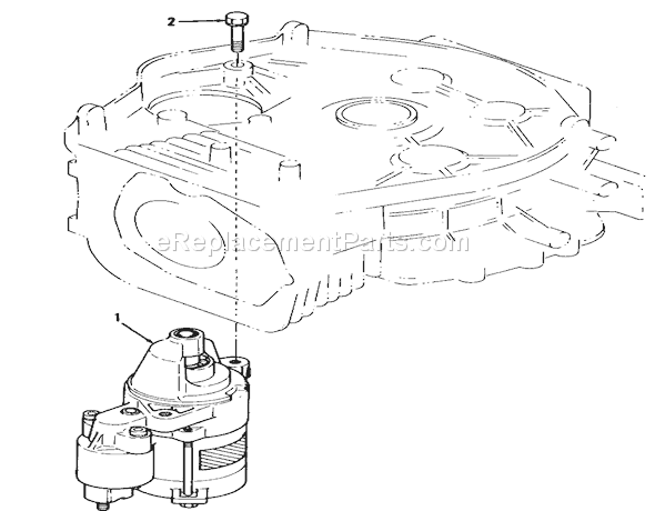 Toro 32-12O503 (2000001-2999999)(1992) Lawn Tractor 12.5hp Engine Starter Assembly Diagram