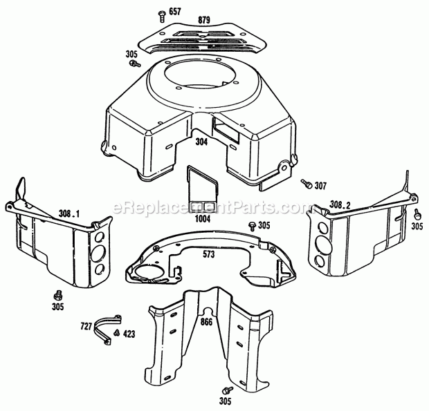 Toro 32-16BE01 (1990) Lawn Tractor Covers Diagram