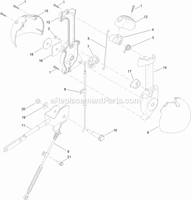 Toro 37781 (316000001-316999999) Power Max 826 Oxe Snowthrower, 2016 Quick Stick Assembly Diagram