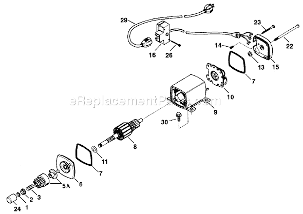 Toro 38063 (000000001-000999999)(2000) Snowthrower Electric Starter Kit No. 38037 (Optional on 38063) Diagram