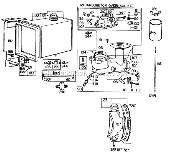 Toro 38090 (0000001-0999999)(1980) Snowthrower Page J Diagram