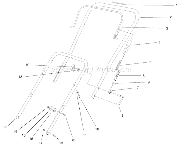 Toro 38413 (000000001-000999999)(2000) Snowthrower Page G Diagram