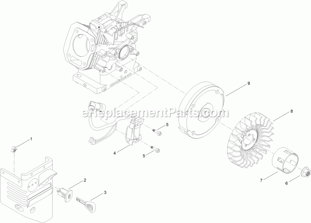 Toro 38710 (316000001-316999999) Snowmax 724 Zxr Snowthrower, 2016 Ignition and Electrical Assembly Diagram