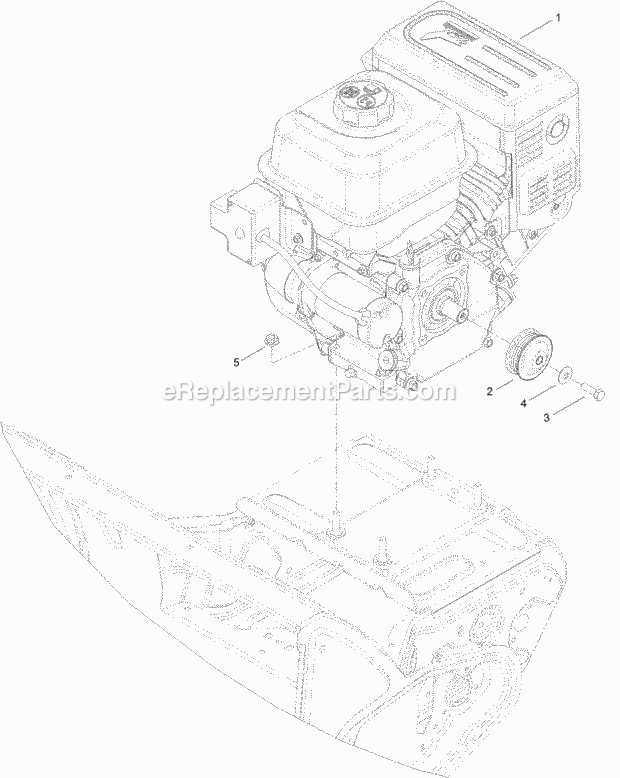 Toro 38712 (400000000-999999999) Snowmax 824 Qxe Snowthrower Engine Assembly Diagram