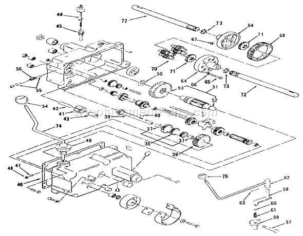 Toro 51-16OE02 (2000001-2999999)(1992) Lawn Tractor Page AJ Diagram
