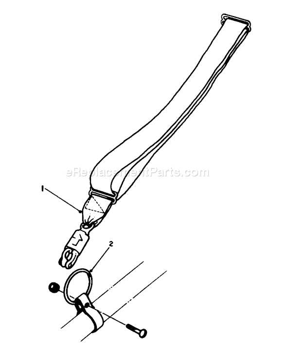 Toro 51645 (5000001-5999999)(1985) Trimmer Standard Harness Diagram