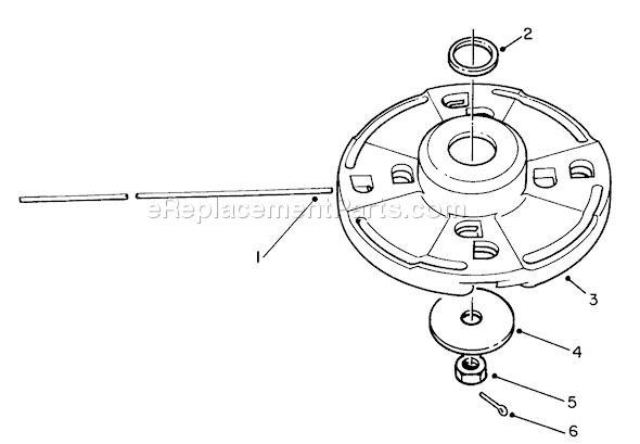 Toro 51660 (0000001-0999999)(1990) Trimmer Page G Diagram