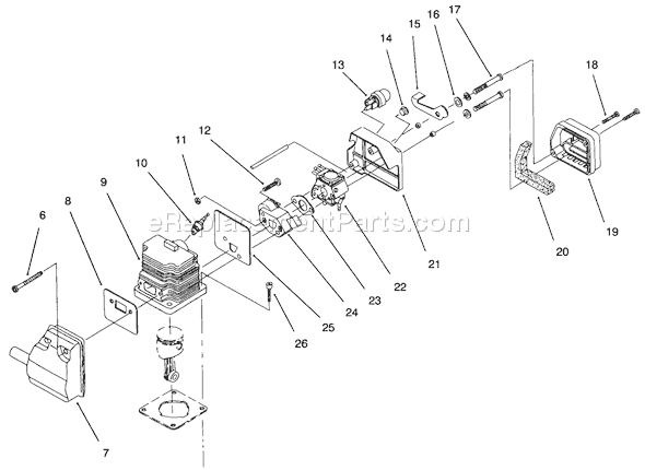 Toro 51912 (69000001-69999999)(1996) Trimmer Page C Diagram