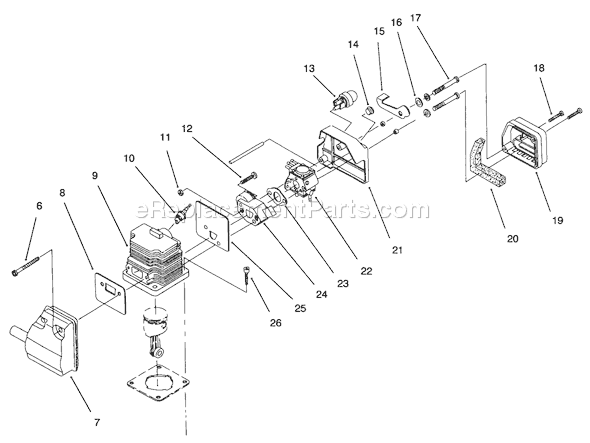 Toro 51916 (79000001-79999999)(1997) Trimmer Page C Diagram