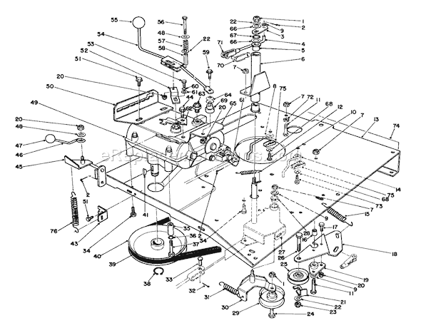 Toro 56133 (2000001-2999999)(1992) Lawn Tractor Page O Diagram
