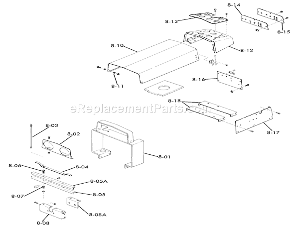 Toro 61-20KS01 (1976) D-200 Automatic Tractor Page AC Diagram