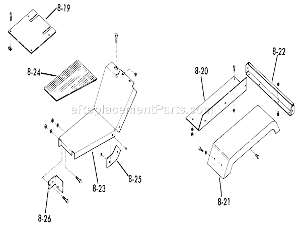 Toro 61-20KS01 (1976) D-200 Automatic Tractor Starting Motor Parts Group 16 Hp Onan Engine Diagram