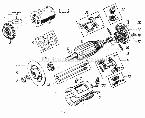 Toro 61-20RG01 (1976) D-250 10-speed Tractor Page AI Diagram