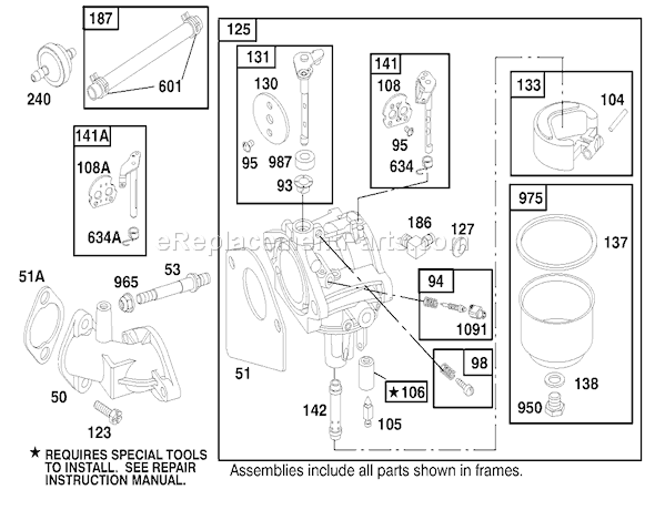 Toro 71190 (8900001-8999999)(1998) Lawn Tractor Page J Diagram