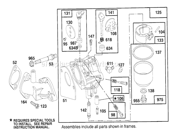 Toro 71191 (6900001-6999999)(1996) Lawn Tractor Page H Diagram