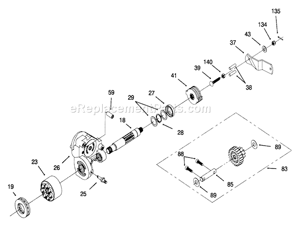 Toro 71192 (5900001-5999999)(1995) Lawn Tractor Page T Diagram