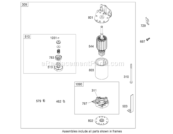 Toro 71253 (280000001-280999999)(2008) Lawn Tractor Side Housing and Bearing Assembly Transaxle No. 104-1760 Diagram