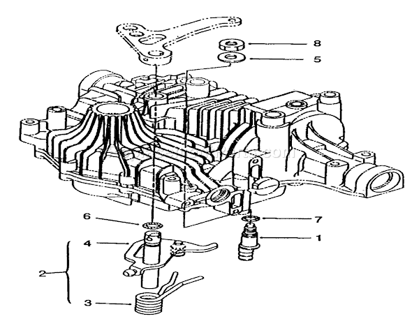 Toro 72062 (4900001-4999999)(1994) Lawn Tractor N-Centering Diagram