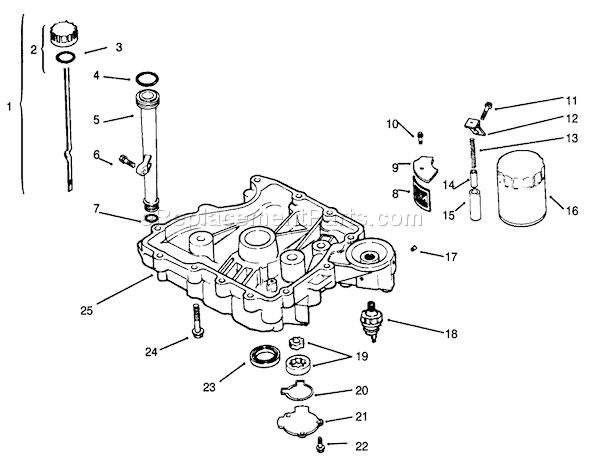 Toro 72062 (5900228-5999999)(1995) Lawn Tractor Page AW Diagram