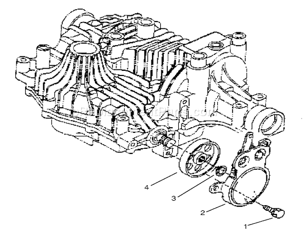 Toro 72085 (8900001-8900399)(1998) Lawn Tractor Brake Diagram