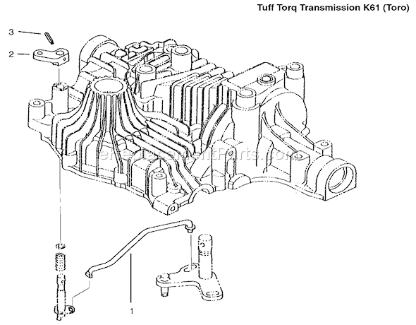 Toro 72086 (9900001-9999999)(1999) Lawn Tractor Bypass Return Diagram