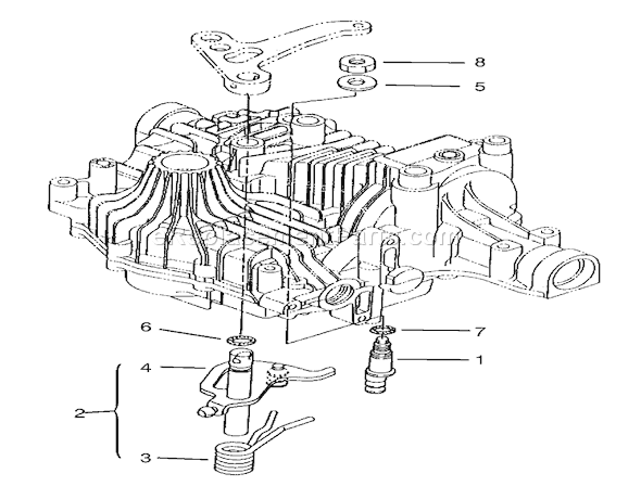 Toro 72102 (8900001-8900399)(1998) Lawn Tractor N-Centering Diagram