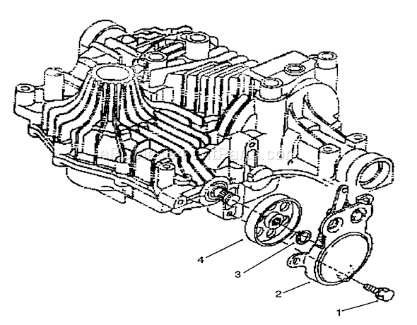 Toro 72103 (4900001-4999999)(1994) Lawn Tractor Brake Diagram