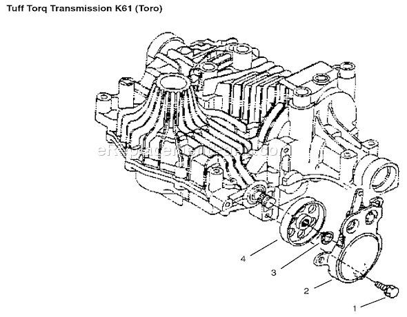 Toro 72105 (9900001-9999999)(1999) Lawn Tractor Brake Diagram