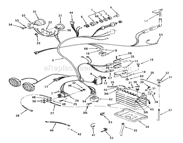 Toro 73380 (3900001-3999999)(1993) Lawn Tractor Page K Diagram