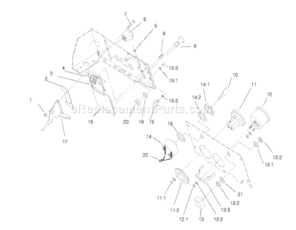 Toro 73402 (7900001-7999999)(1997) Lawn Tractor Gauges, Warning Lights & Controls Diagram